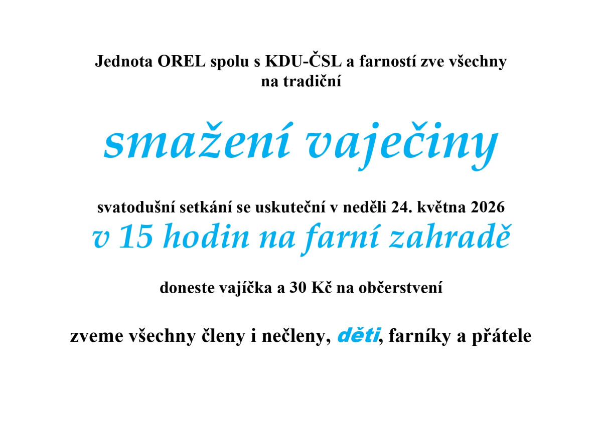SMAŽENÍ VAJEČINY